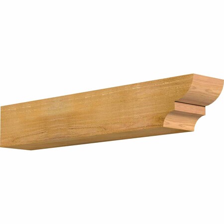Ekena Millwork Ridgewood Rough Sawn Rafter Tail, Western Red Cedar, 6"W x 6"H x 36"L RFT06X06X36RID00RWR